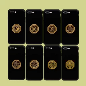 Metal sticker Taiji Bagua Qilin Pixiu Gourd Beast Head Wenchang Gate sticker Mobile phone sticker