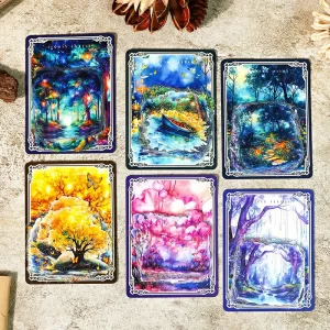 Secret Garden Series PET Stickers Dream Forest Material DIY Decoration 20pcs
