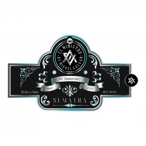 OEM Luxury Cigar Labels Cigarette Packaging logo Sticker Hot Stamping Printing Label Custom