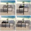 Outdoor tables and chairs (14)