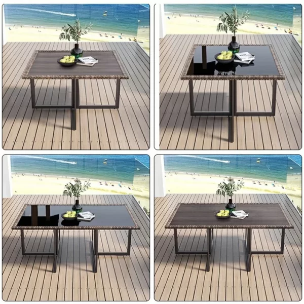 Outdoor tables and chairs (14)