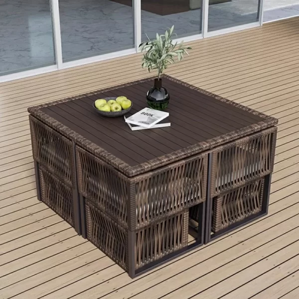 Outdoor tables and chairs (16)