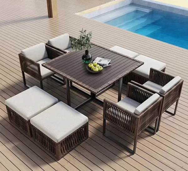 Outdoor tables and chairs (18)