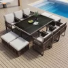 Outdoor tables and chairs (2)