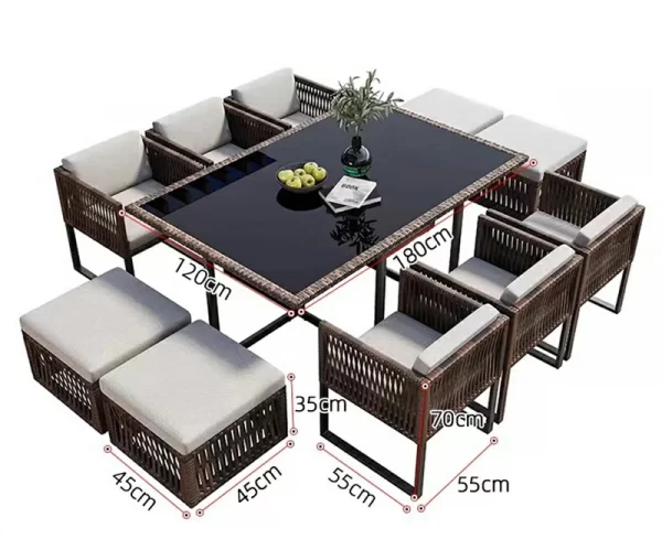Outdoor tables and chairs (22)