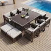 Outdoor tables and chairs (7)