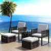 Outdoor tables and chairs (8)