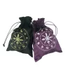13x18 Tarot Card Bag for Twelve Constellations, Small Item Storage Bag, Jewelry Crystal Stone Storage Bag (4)