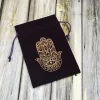 13x18 Tree of Life Velvet Card Bag Small Items Jewelry Crystal Stone Storage Bag Owl Bag Black (10)