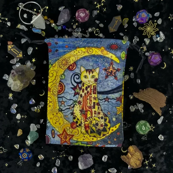 13x18cm Tarot Bag New Colorful Animal Printed Velvet Bag Christmas Gift Accessories Bundle Pocket Storage (10)