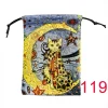 13x18cm Tarot Bag New Colorful Animal Printed Velvet Bag Christmas Gift Accessories Bundle Pocket Storage (2)