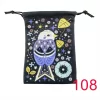 13x18cm Tarot Bag New Colorful Animal Printed Velvet Bag Christmas Gift Accessories Bundle Pocket Storage (7)