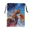 14x18cm double-sided velvet bag, Christmas and Halloween gift bag, small item storage gift bag (8)