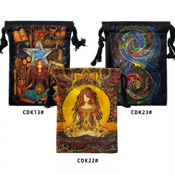 2024 New Brand Bag Velvet Bag Storage Bag Ceremony Bracelet Jewelry Bag Drawstring Bag Portable Gift Bag (13)