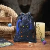 2024 New Cat Crystal Velvet Bag Animal Card Speed Pocket Tarot Card Bag Storage Bag Gift Bag (12)