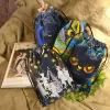 2024 New Cat Crystal Velvet Bag Animal Card Speed Pocket Tarot Card Bag Storage Bag Gift Bag (14)