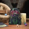 2024 New Cat Crystal Velvet Bag Animal Card Speed Pocket Tarot Card Bag Storage Bag Gift Bag (19)