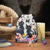 2024 New Cat Crystal Velvet Bag Animal Card Speed Pocket Tarot Card Bag Storage Bag Gift Bag (5)