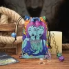 2024 New Colorful Animal Snake Velvet Bag Card Speed Pocket Tarot Card Storage Bag Crystal Gem Gift Bag (12)