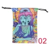 2024 New Colorful Animal Snake Velvet Bag Card Speed Pocket Tarot Card Storage Bag Crystal Gem Gift Bag (18)