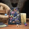 2024 New Colorful Animal Snake Velvet Bag Card Speed Pocket Tarot Card Storage Bag Crystal Gem Gift Bag (27)
