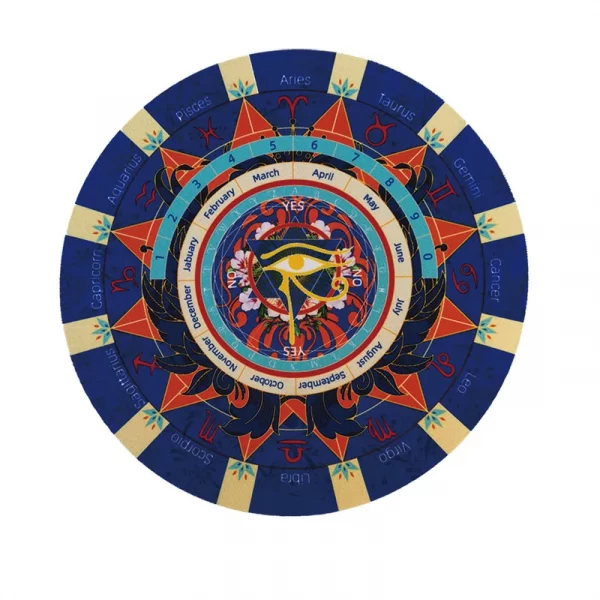 2024 New Constellation Spirit Pendant Ceremony Pad Horus Eye Rubber Mouse Pad Yes No Spirit Pendant Pad (5)