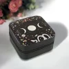 2024 new arrival black cat crystal box velvet jewelry box inscription dice storage box jewelry gift box zipper cloth box (16)