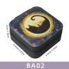 2024 new arrival black cat crystal box velvet jewelry box inscription dice storage box jewelry gift box zipper cloth box (18)