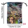 2024 new color velvet bag drawstring drawstring, animal crow brand bag, cloth bag, jewelry bag, gift bag (10)