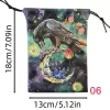 2024 new color velvet bag drawstring drawstring, animal crow brand bag, cloth bag, jewelry bag, gift bag (12)