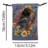 2024 new color velvet bag drawstring drawstring, animal crow brand bag, cloth bag, jewelry bag, gift bag (25)