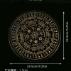 Altar Star Chart Moon Phase Calendar Game Disk Crystal Calendar Disk Solar Terms Wooden Pendulum Prayer Ceremony Wheel Carving (6)