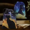 Black Cat Double sided Color Printed Velvet Bag Lise Velvet Talob Bag Tarot Table Bag Gift Bundle Pocket Crystal Bag (1)