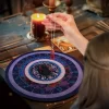 Black Cat Spirit Mat, Twelve Constellations Decision Mat, Rubber Mouse Mat, Tarot Card Mat, Decorative Mat Pendulum (16)