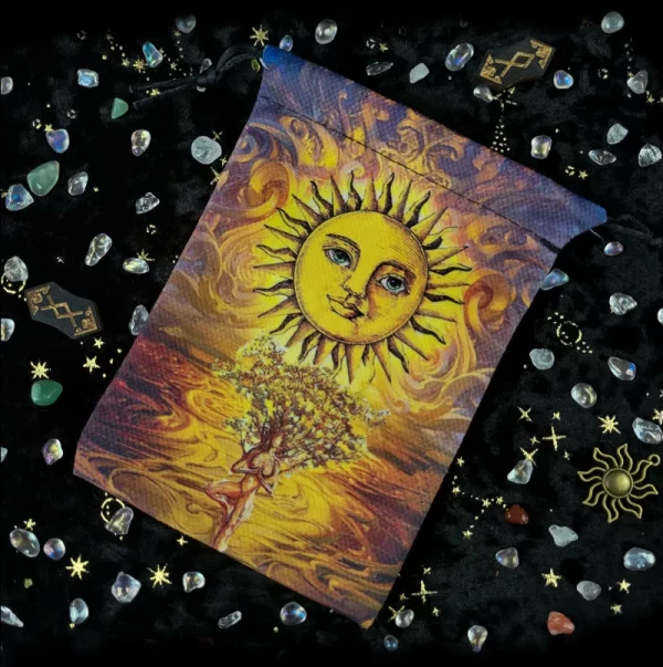 Composite velvet bag, Christmas and Halloween gift, crystal small item storage gift bag (21)