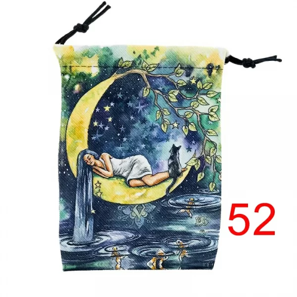 Composite velvet bag, Christmas and Halloween gift, crystal small item storage gift bag (27)