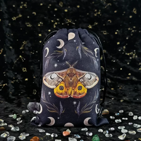 Composite velvet bag, Christmas and Halloween gift, crystal small item storage gift bag (3)