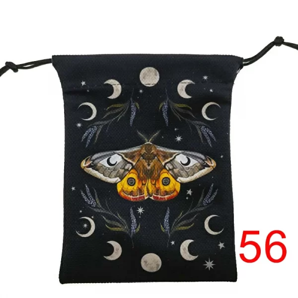 Composite velvet bag, Christmas and Halloween gift, crystal small item storage gift bag (30)