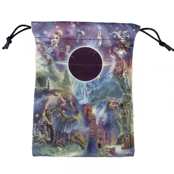 Composite velvet bag, Christmas and Halloween gift, crystal small item storage gift bag (5)