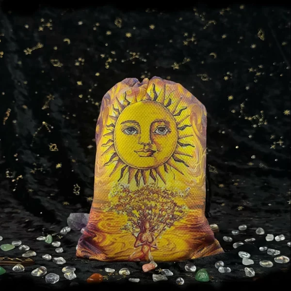 Composite velvet bag, Christmas and Halloween gift, crystal small item storage gift bag (9)