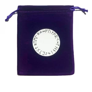 Flower language pentagram tarot card oracle card cloth bag tarot card special card bag card small item storage bag