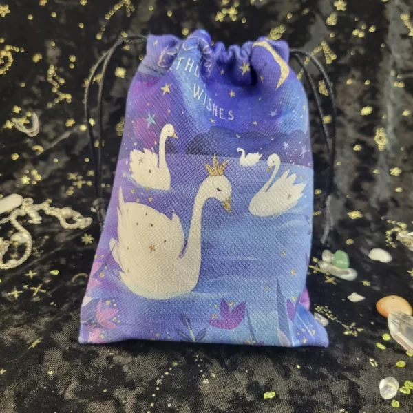 Happy birthday, souvenirs, thank you packaging bag, composite velvet gift, crystal small item storage gift bag (22)