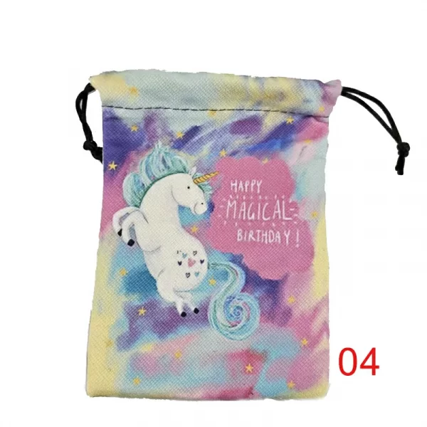 Happy birthday, souvenirs, thank you packaging bag, composite velvet gift, crystal small item storage gift bag (6)