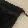 Jewelry toys drawstring black velvet cloth bag dice bag beauty cloth bag crystal handle universal storage bundle pocket (3)