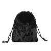 Jewelry toys drawstring black velvet cloth bag dice bag beauty cloth bag crystal handle universal storage bundle pocket (6)