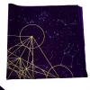 Metatron's Cube Crystal Grid Metatron Crystal Grid Altar Tablecloth Ceremony Tarot Card Tablecloth (11)