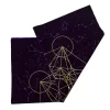 Metatron's Cube Crystal Grid Metatron Crystal Grid Altar Tablecloth Ceremony Tarot Card Tablecloth (17)