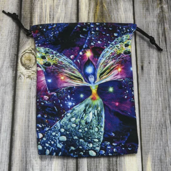 New 13x18cm double-sided printed composite velvet home decoration gift tarot card storage bag (7)