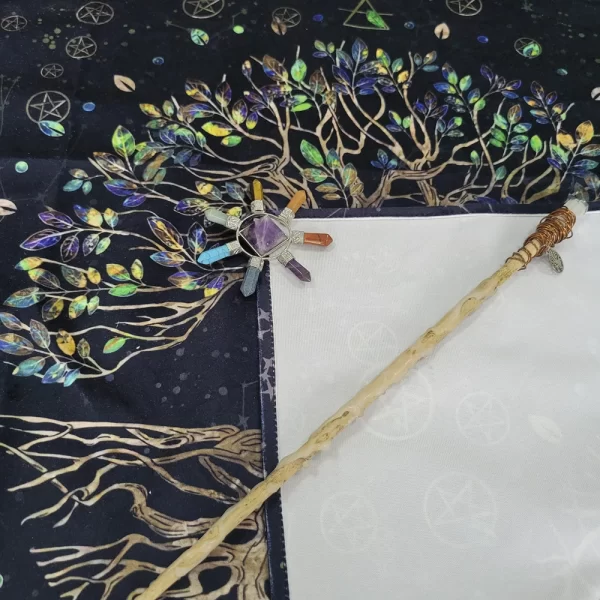 New 64cm Constellation Pearl Velvet Talob Tree of Life Pentacles 4 elements (9)