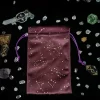 New Dropped Velvet Bag Taro Tablecloth Bag Nordic Starry Sky Card Drawstring Bag North American Jewelry Bundle Pocket (1)